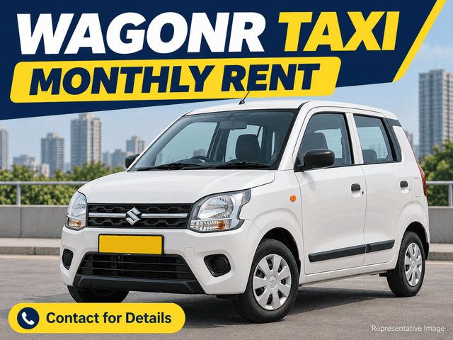 Maruti Suzuki WagonR Taxi Monthly Rent पर उपलब्ध